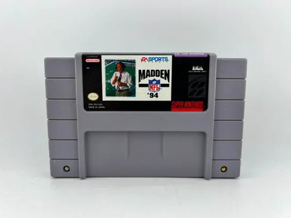 Madden NFL 94 Super Nintendo Snes
