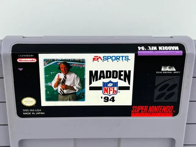 Madden NFL 94 Super Nintendo Snes