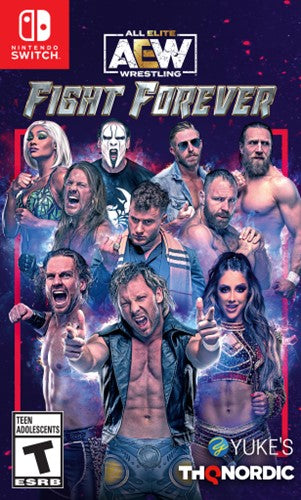 AEW: Fight Forever All Elite Wrestling NINTENDO SWITCH - jeux video game-x