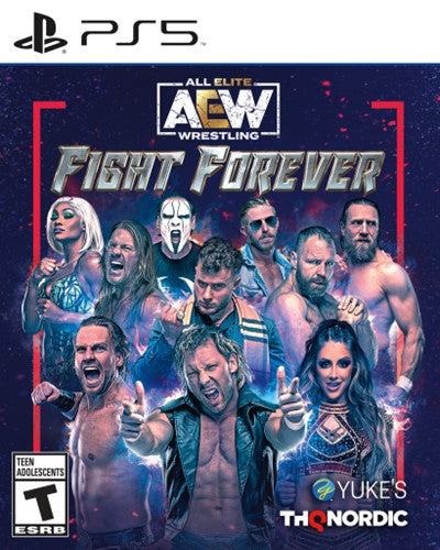 AEW: Fight Forever All Elite Wrestling  PLAYSTATION 5 PS5 - jeux video game-x