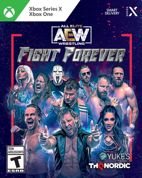 AEW: Fight Forever All Elite Wrestling XBOX ONE ET XBOX SERIES XSERIES XONE - jeux video game-x