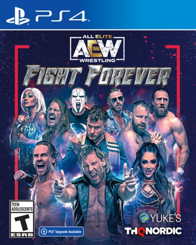 AEW: Fight Forever All Elite Wrestling PLAYSTATION 4 PS4 - jeux video game-x