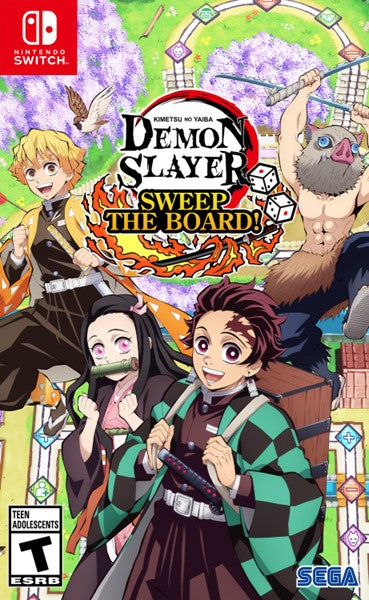Demon Slayer Kimetsu No Yaiba Sweep the Board NINTENDO SWITCH - jeux video game-x