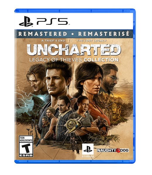 UNCHARTED: Legacy of Thieves Collection  PLAYSTATION 5 PS5 - jeux video game-x