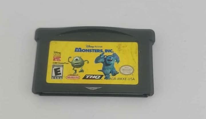 Monsters Inc Game Boy Advance GBA THQ