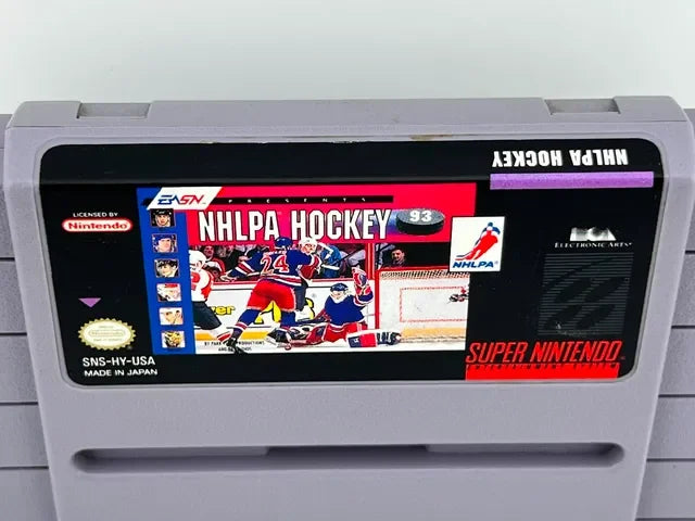 Nhlpa Hockey 93 Super Nintendo Snes