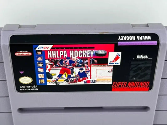Nhlpa Hockey 93 Super Nintendo Snes