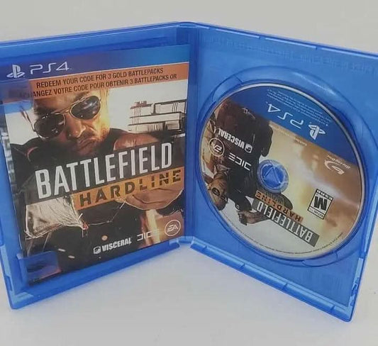 BATTLEFIELD HARDLINE PLAYSTATION 4 PS4 EA