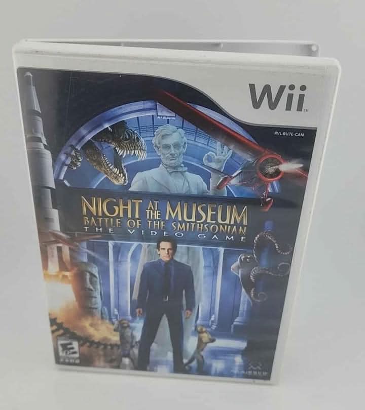 Night at the Museum Battle of the Smithsonian Nintendo Wii majesco