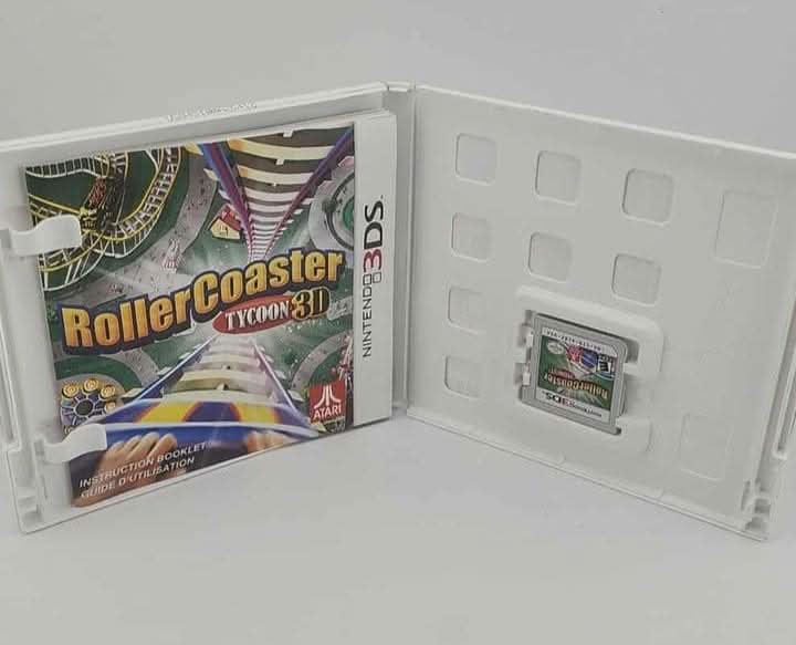 Roller Coaster Tycoon 3D Nintendo 3DS jeux video game-x