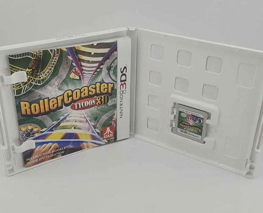 Roller Coaster Tycoon 3D Nintendo 3DS jeux video game-x