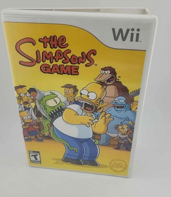 The Simpsons Game Nintendo Wii EA