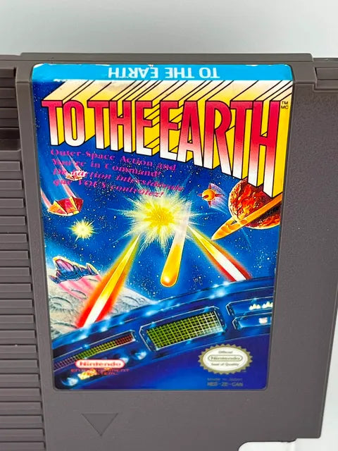 To The Earth Nintendo Nes