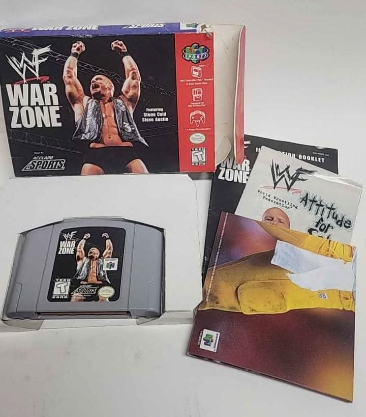 Wwf War Zone EN Boite Nintendo 64 N64 ACCLAIM
