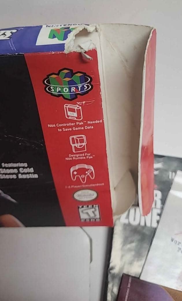 Wwf War Zone EN Boite Nintendo 64 N64 ACCLAIM