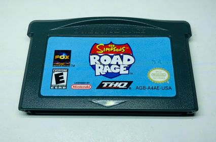 THE SIMPSONS: ROAD RAGE GAME BOY ADVANCE GBA - jeux video game-x