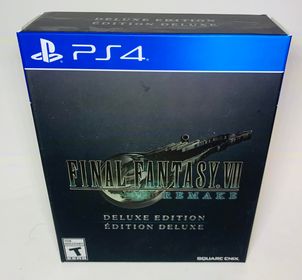 FINAL FANTASY VII 7 REMAKE Deluxe edition PLAYSTATION 4 PS4 - jeux video game-x