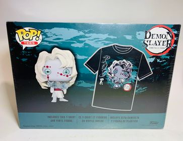 Funko Pop! and Tee Demon Slayer Rui # 1307 Glow in the Dark GameStop Size XL - jeux video game-x