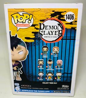 Funko Pop Demon Slayer Genya Shinazugawa #1406 - jeux video game-x