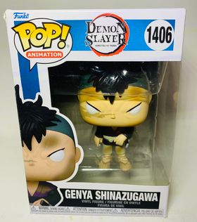 Funko Pop Demon Slayer Genya Shinazugawa #1406 - jeux video game-x