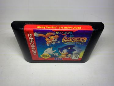 WACKY WORLDS CREATIVITY STUDIO SEGA GENESIS SG - jeux video game-x