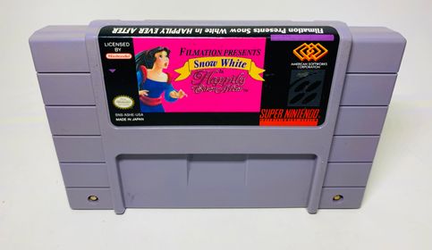 SNOW WHITE: HAPPILY EVER AFTER SUPER NINTENDO SNES - jeux video game-x