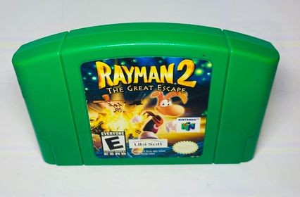 RAYMAN 2 THE GREAT ESCAPE NINTENDO 64 N64 - jeux video game-x