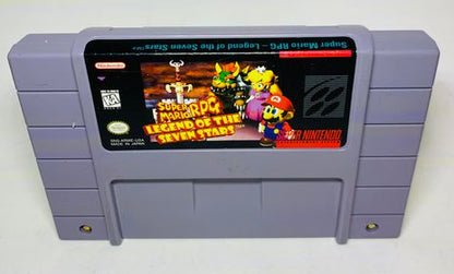 SUPER MARIO RPG: LEGEND OF THE SEVEN STARS SUPER NINTENDO SNES - jeux video game-x