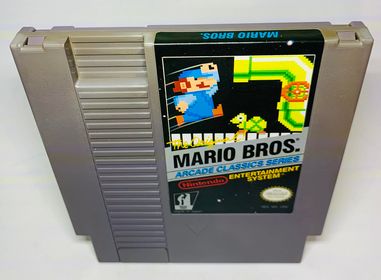 MARIO BROS NINTENDO NES - jeux video game-x