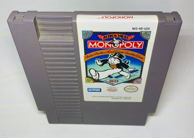 MONOPOLY NINTENDO NES - jeux video game-x