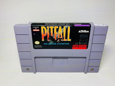 PITFALL THE MAYAN ADVENTURE SUPER NINTENDO SNES - jeux video game-x