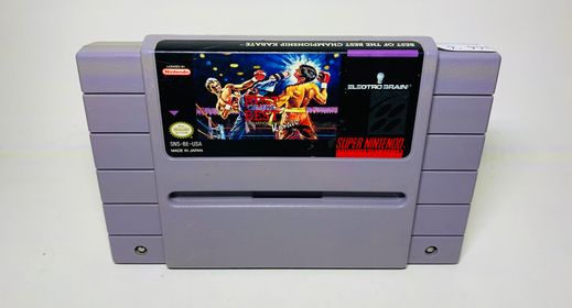 BEST OF THE BEST CHAMPIONSHIP KARATE SUPER NINTENDO SNES - jeux video game-x