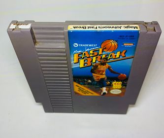 MAGIC JOHNSON'S FAST BREAK NINTENDO NES - jeux video game-x