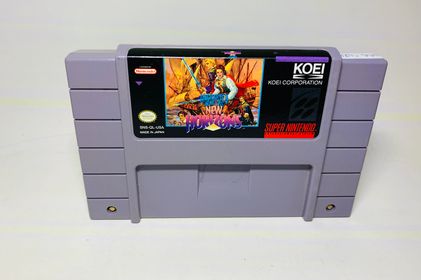 UNCHARTED WATERS NEW HORIZONS SUPER NINTENDO SNES - jeux video game-x