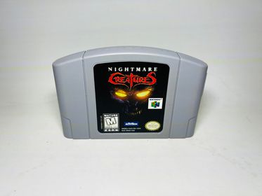 NIGHTMARE CREATURES NINTENDO 64 N64 - jeux video game-x