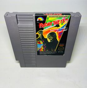 FRIDAY THE 13TH NINTENDO NES - jeux video game-x