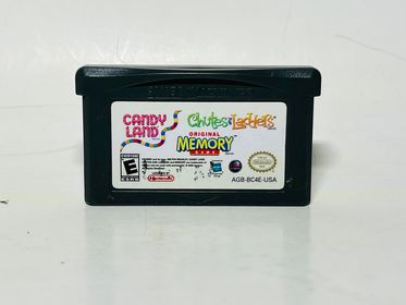 CANDY LAND AND CHUTES AND LADDERS AND MEMORY GAME BOY ADVANCE GBA - jeux video game-x