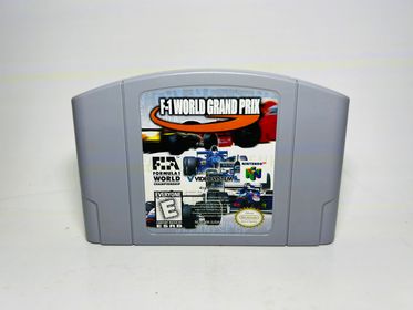 F1 WORLD GRAND PRIX NINTENDO 64 N64 - jeux video game-x