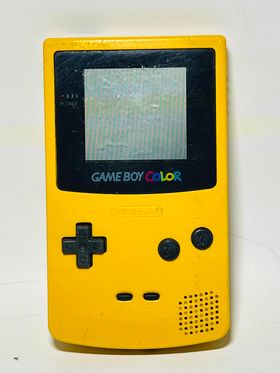 CONSOLE GAME BOY COLOR GBC JAUNE YELLOW SYSTEM CGB-001 - jeux video game-x