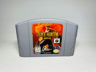 DUKE NUKEM 64 NINTENDO 64 - jeux video game-x