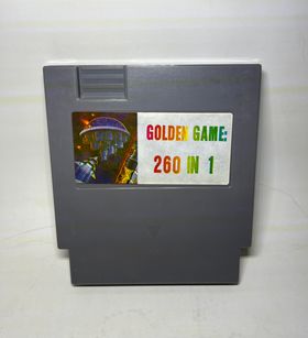 GOLDEN GAME 260 IN 1 NINTENDO NES - jeux video game-x