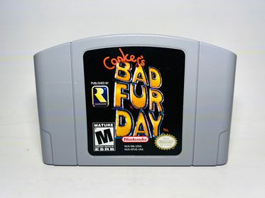 CONKER'S BAD FUR DAY NINTENDO 64 N64 - jeux video game-x