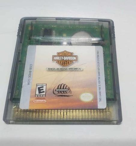 HARLEY DAVIDSON RACE ACROSS AMERICA GAME BOY COLOR GBC - jeux video game-x