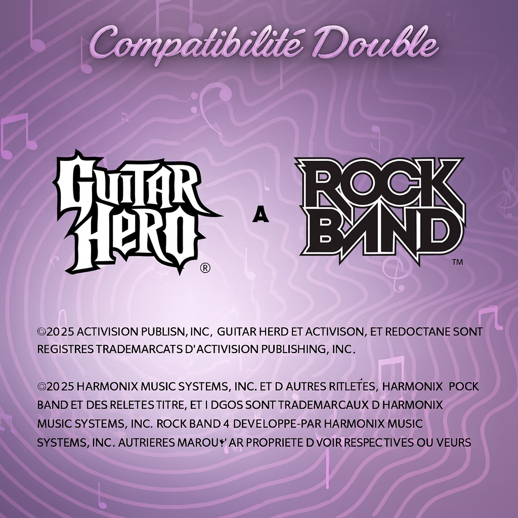 Hyper Jammer Wireless Guitar Playstation 3 PS3 / PC