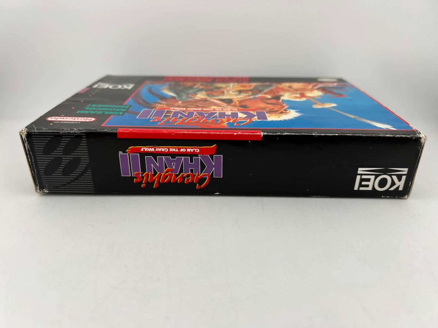 GENGHIS KHAN II 2 : CLAN OF THE GRAY WOLF EN BOITE SUPER NINTENDO SNES