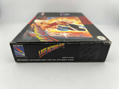 LAST ACTION HERO EN BOITE SUPER NINTENDO SNES