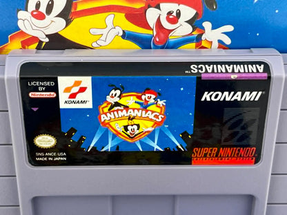 ANIMANIACS en boite SUPER NINTENDO SNES