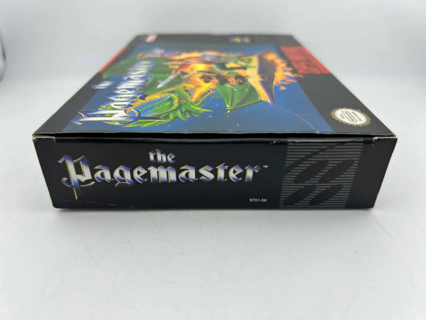 THE PAGEMASTER en boite SUPER NINTENDO SNES