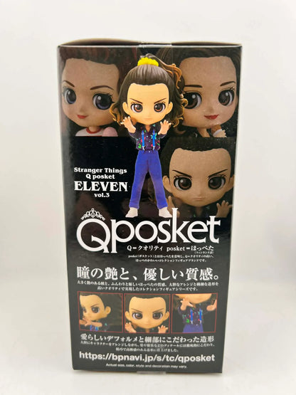 FIGURINE Stranger Things Q Posket Mini Figure Eleven Vol. 3 13 Cm