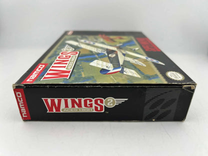WINGS 2 ACES HIGH en boite SUPER NINTENDO SNES